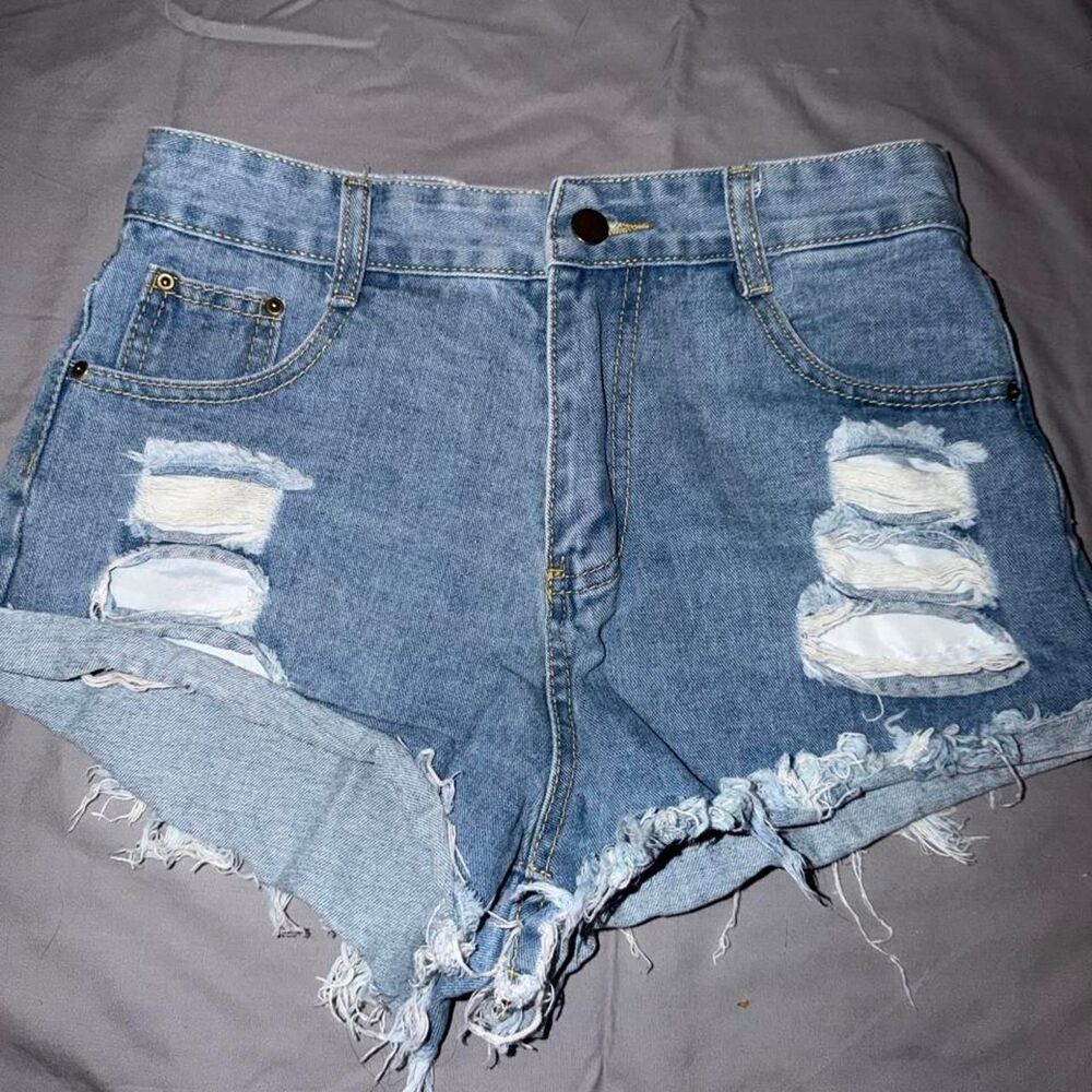 Shein Women's Blue Shorts
